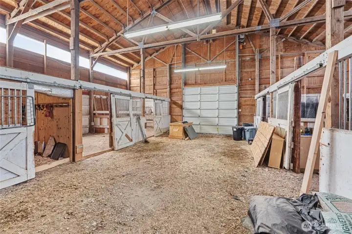 Horse facility-box stalls