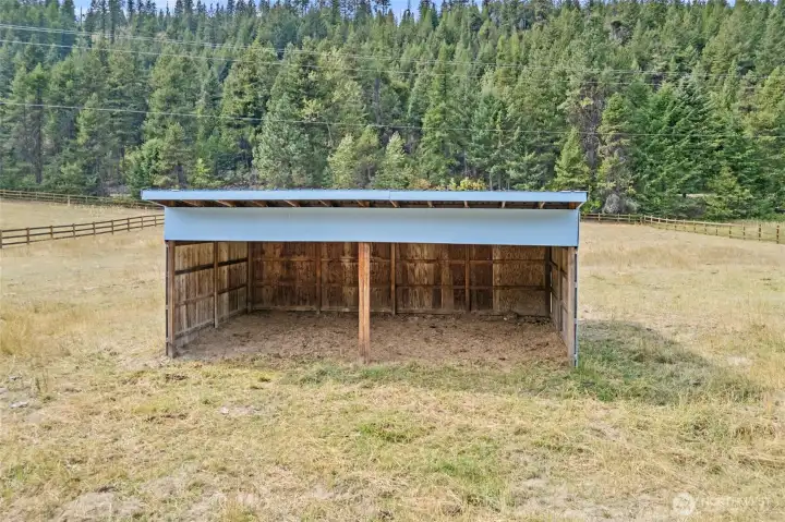 Covered Paddock Shelters