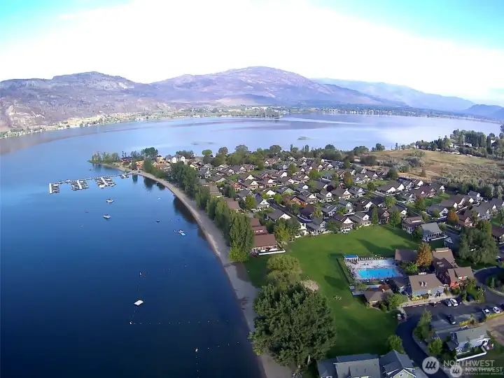 Aerial of Veranda Beach Resort Community