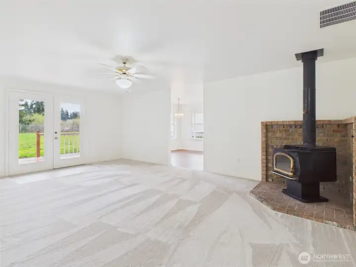 Certified wood Stove