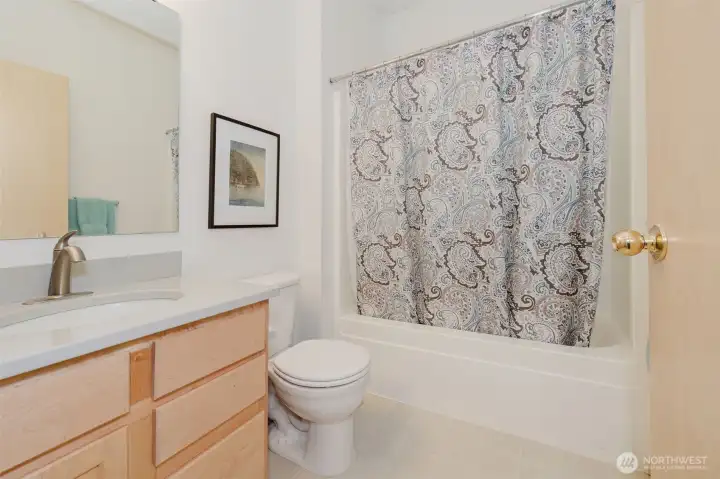 Guest bathroom.
