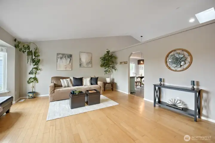 Bring your large furniture- there's plenty of space