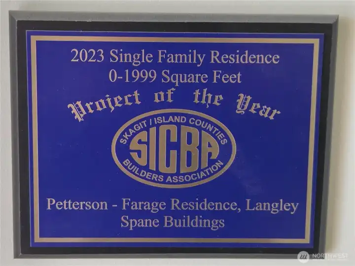 The Award Winning Home of 2023!