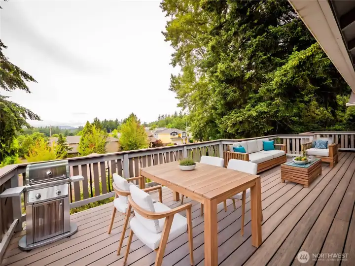 AWESOME TREX DECK...VIRTUALLY STAGED