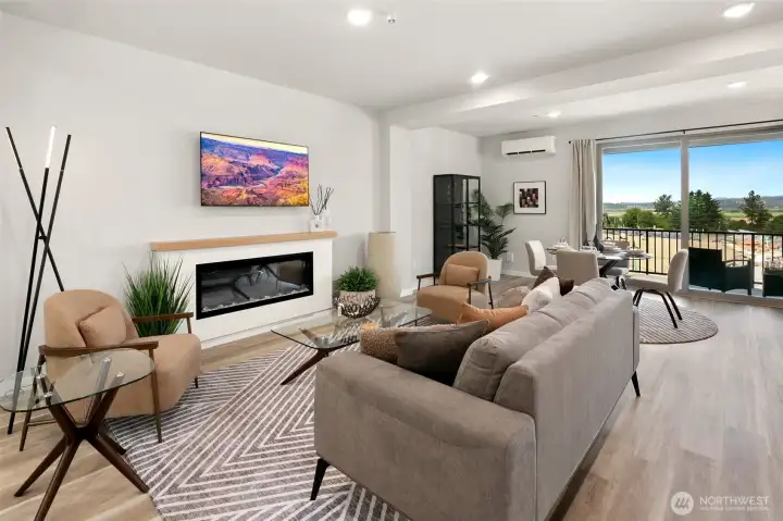 main level living space