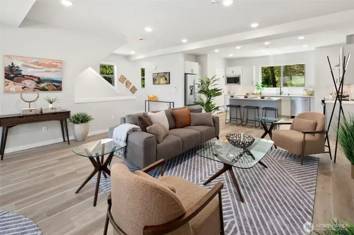 main level living space