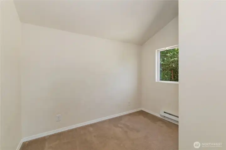 Bedroom on main floor. Bedroom on main floor.