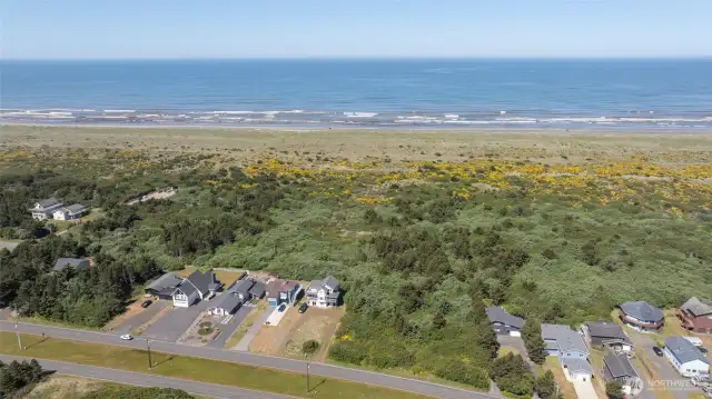 Ocean front property.