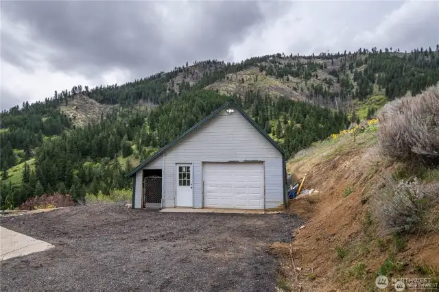 Detached Garage and shop