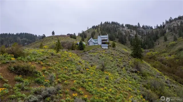 High on a hill... home from valley