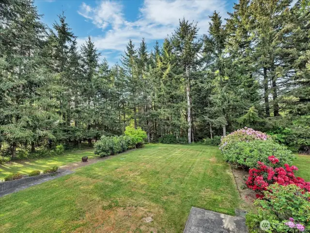 True park like setting in your own backyard!