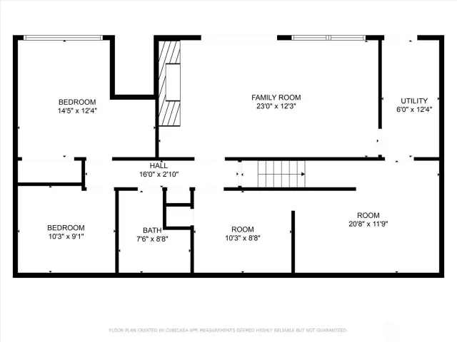 Floor plan first floor.