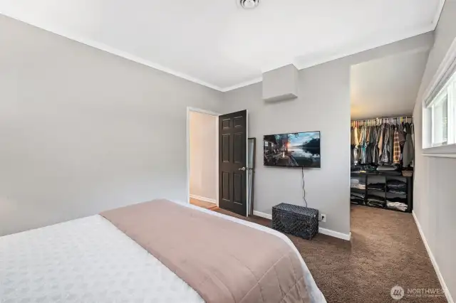 Primary bedroom on main level