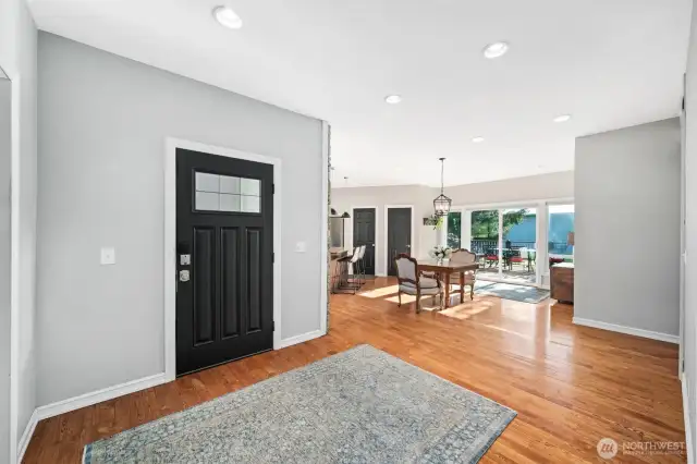 Bright open entryway