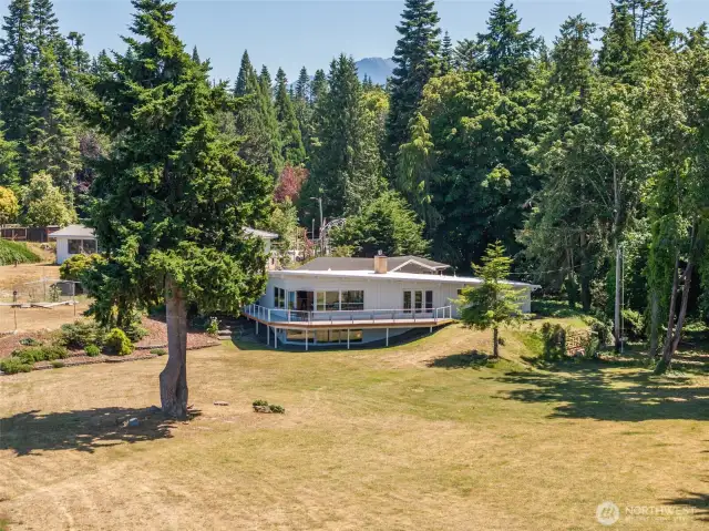 With two lots, you've got plenty of room to stretch out and play or relax!