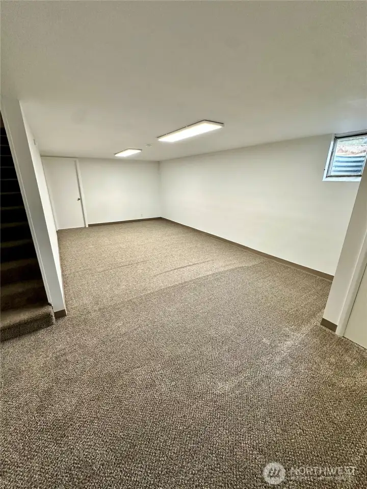 Finished basement