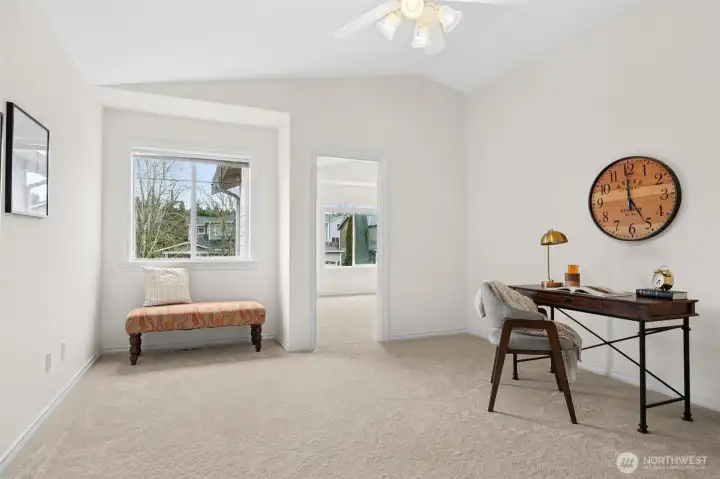 This large Bonus space can be an Entertainment center, a study or office...or a 5th bedroom.  Your choice!