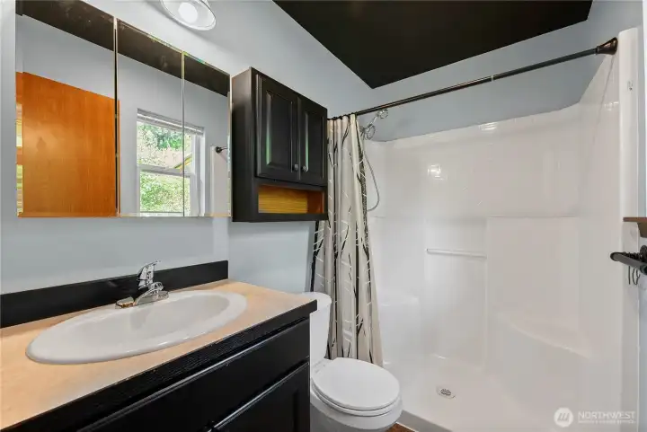 Primary bathroom.