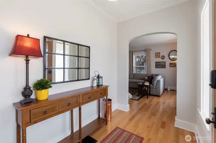 Step into your welcoming foyer. Step into your welcoming foyer.