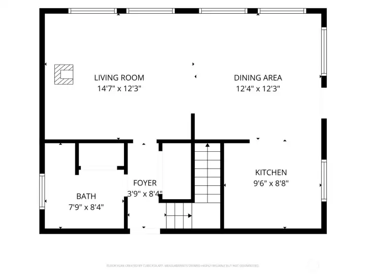 Floorplan - mail level Floorplan - mail level