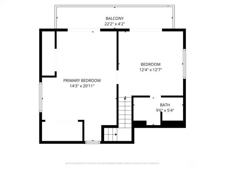 Floorplan - upper level Floorplan - upper level