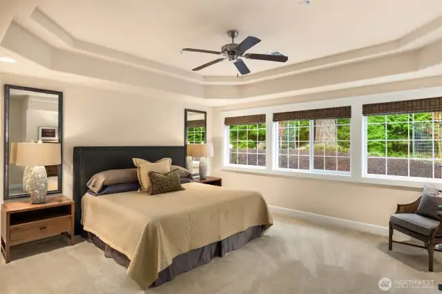 Oversized primary suite