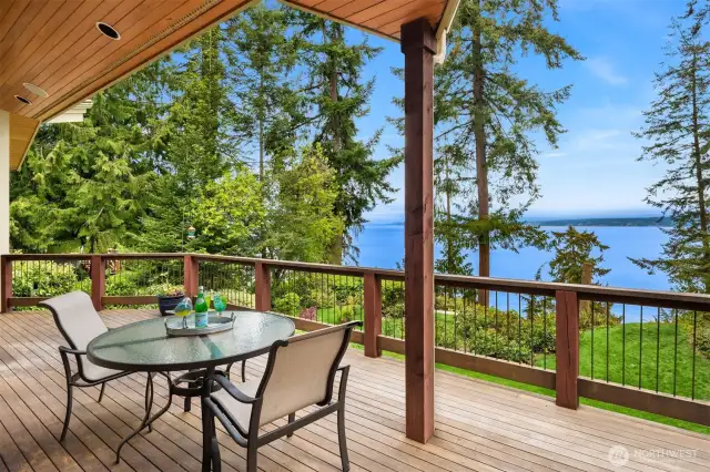 Or you can opt out to dine at waters-edge as the eagles soar above.