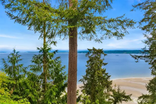 Incredible views of Cascades, Mt Baker and Port Susan Bay.