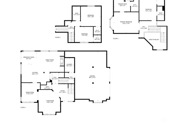 Whole House Floor Plan