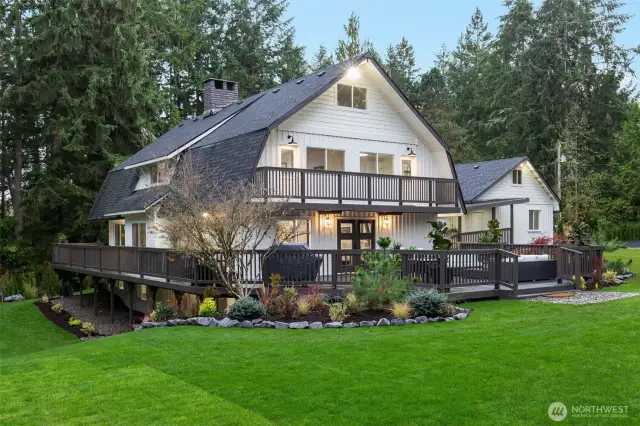 Bavarian influenced contemporary exterior