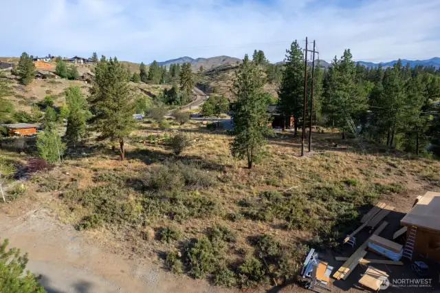 Flat mostly level landscape ready for your vision.