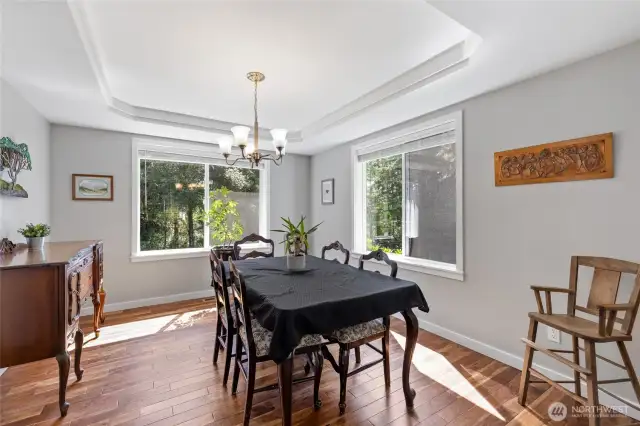 Lovely coffered ceiling
