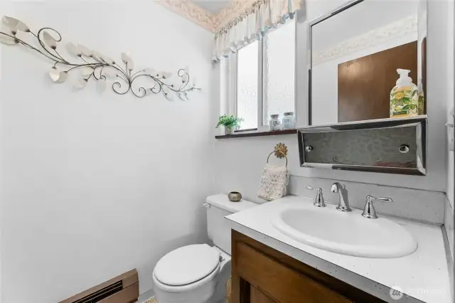 Half bath on main floor