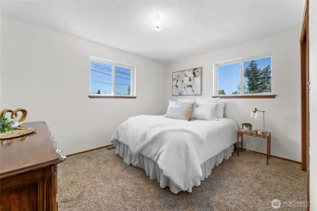Primary bedroom on main floor