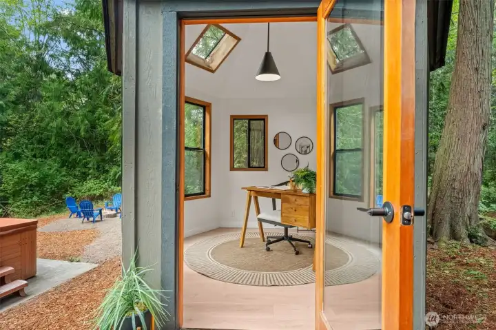 Make it your own: office, gym, or sauna—the choice is yours.