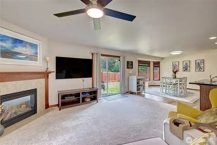 Beautiful Open Floor Plan that has a wonderful flow