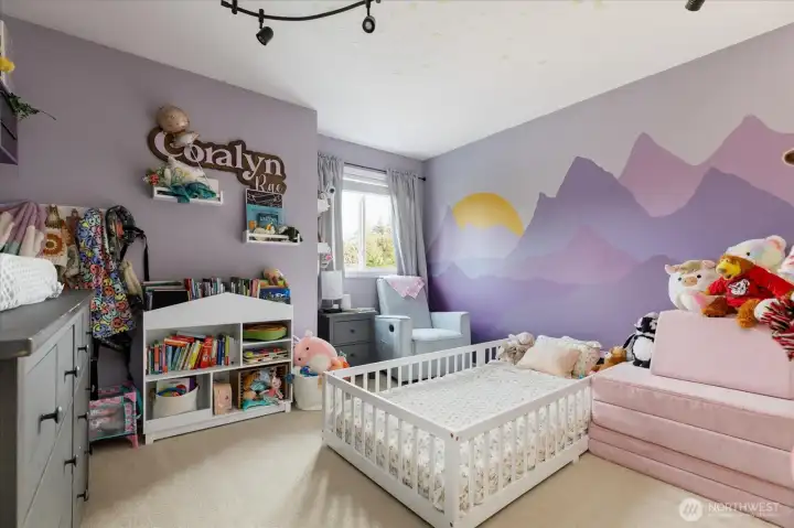 You'll appreciate the size of this bedroom.