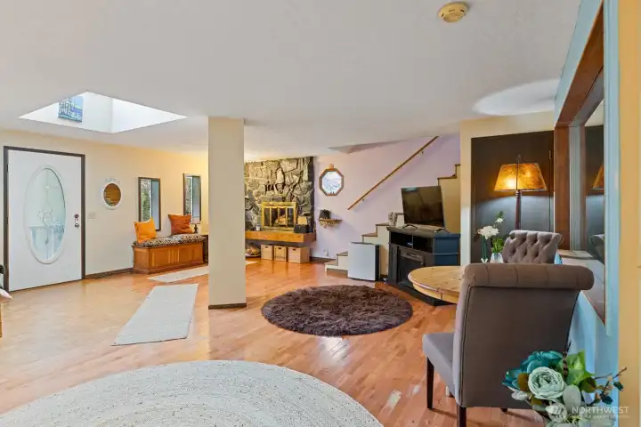 The skylights are brilliant ..