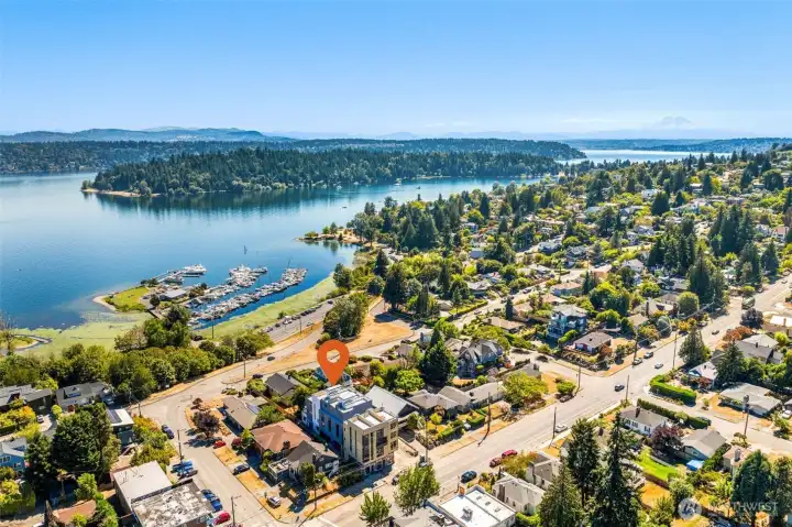 The newest lake view home in Seward Park!