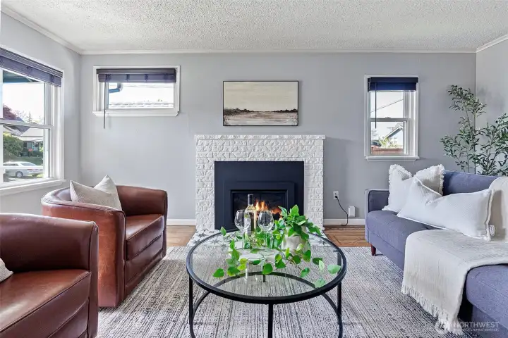 Enjoy the charm of a 1929 craftsman, while benefiting from energy efficient, triple pane windows throughout the home.