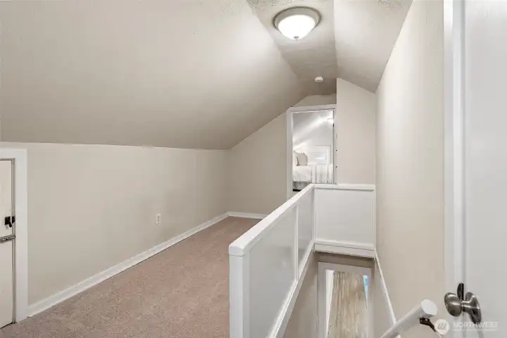Upstairs hallway.