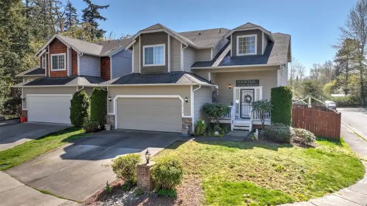 Offering 4 bedrooms and 2.5 baths, including a main-level bedroom for added flexibility, the layout is both functional and inviting.