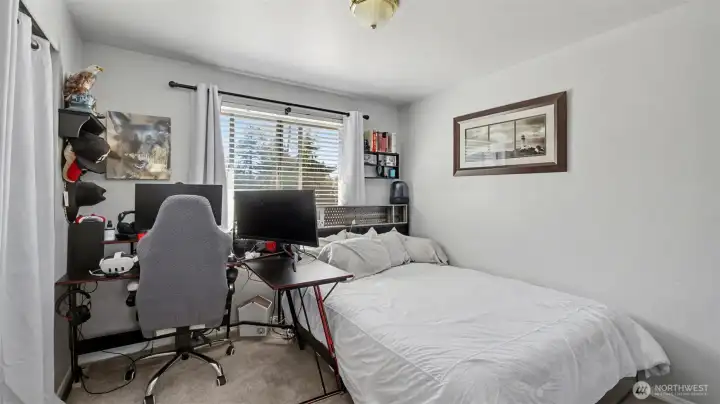 Upstairs guest bedroom #3.