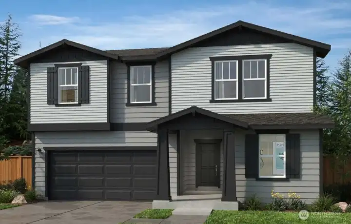 Welcome home to Park Forest!  *exterior rendering only