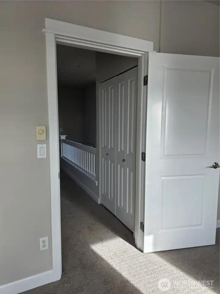 Conveniently located  washer & dryer