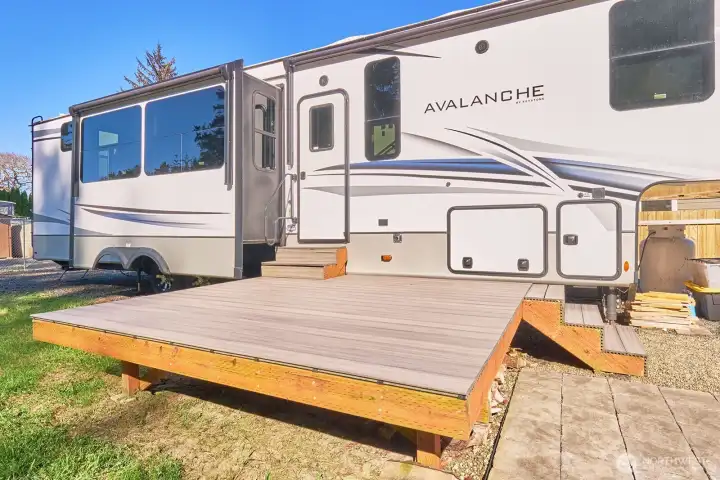 RV shown for reference (available separately); additional photos available upon request.