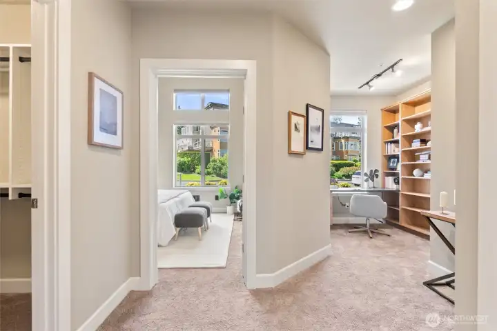 Upstairs landing