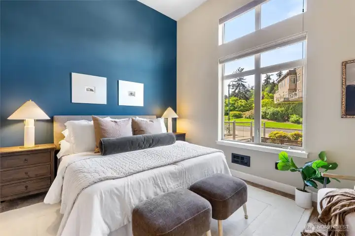 Upstairs primary bedroom
