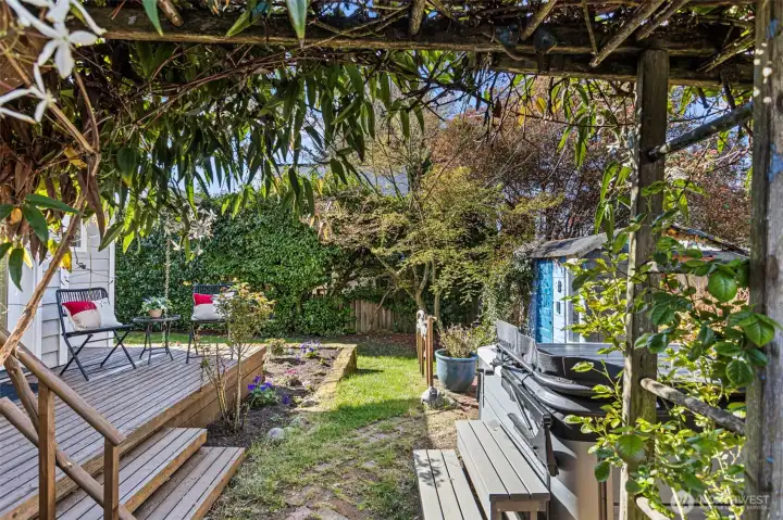 A peaceful retreat in your own backyard!