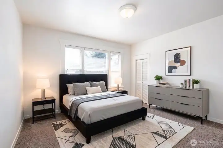 Bedroom #2 (virtually staged)
